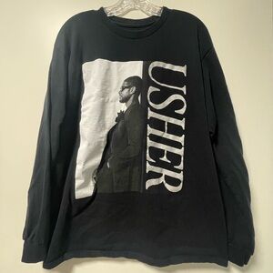 Usher Unisex Past Present Future Tour Long-sleeve Shirt